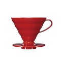 Hario V60 02 Coffee Dripper Πλαστικό Κόκκινο